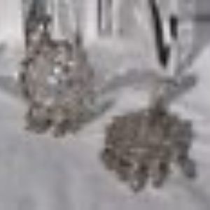 Judith Ripka Sterling Silver dangle earrings